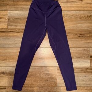 Balance Athletica Vitality Leggings M Purple Compression Gym Workout Full Length
